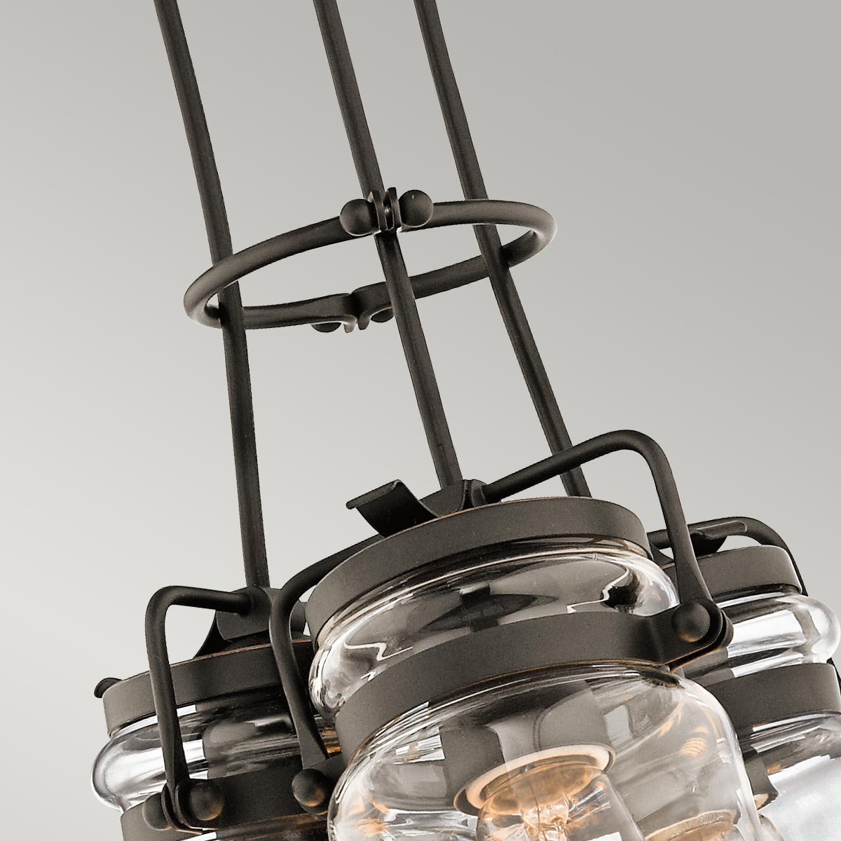 Kichler Brinley Pendelleuchte Bronze – Detailansicht 3