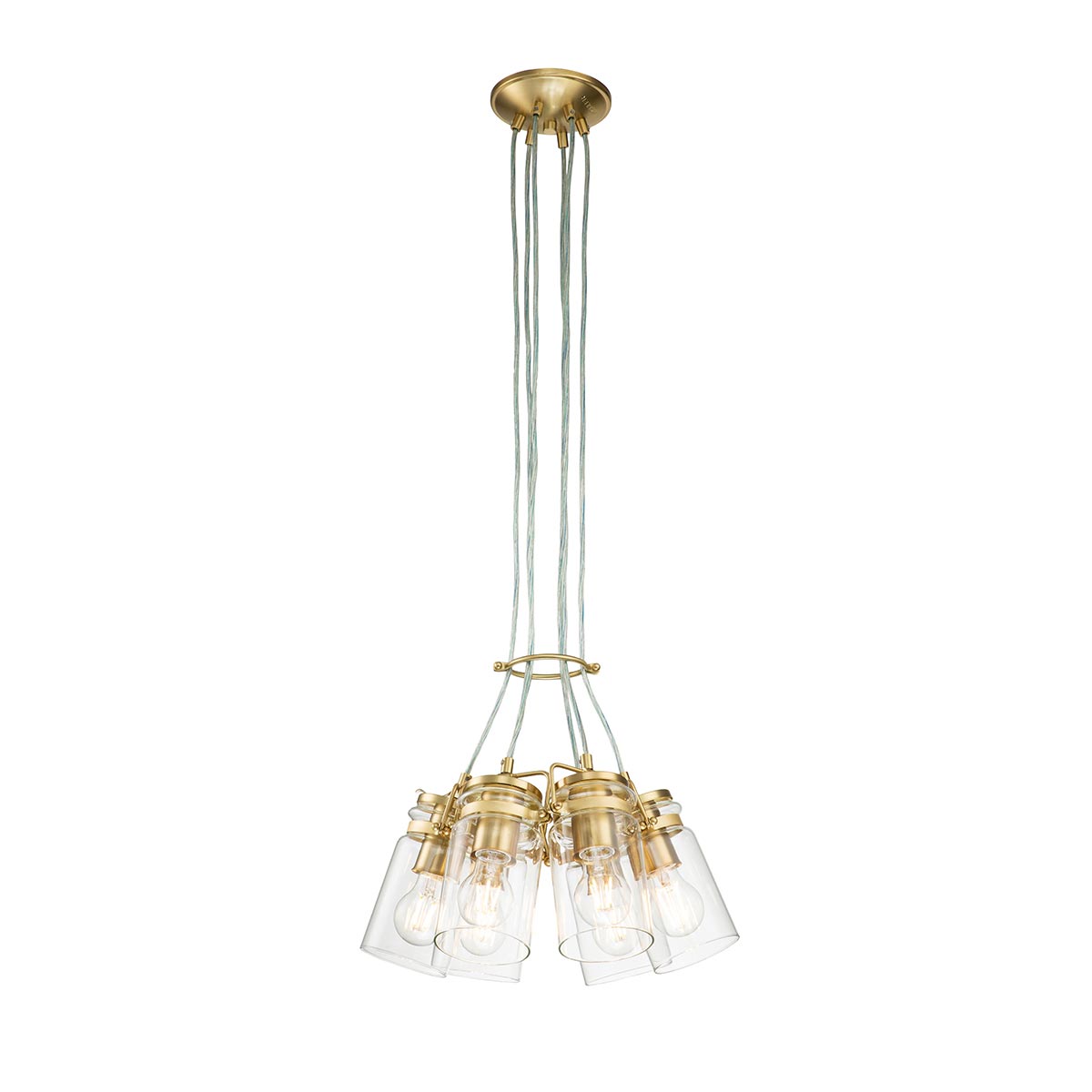Kichler Brinley Pendelleuchte Messing – Detailansicht 2