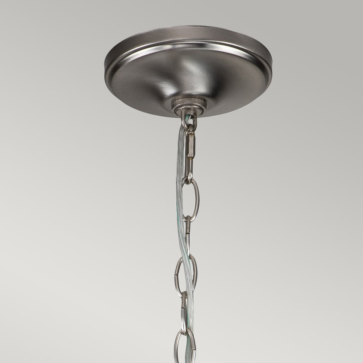Kichler Capitol Kronleuchter Nickel – Wohnambiente