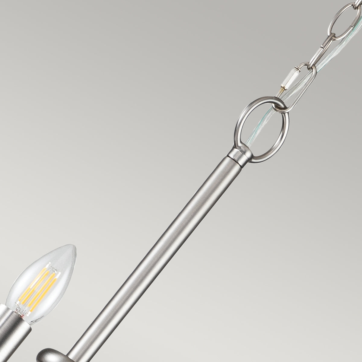 Kichler Capitol Kronleuchter Nickel – Detailansicht