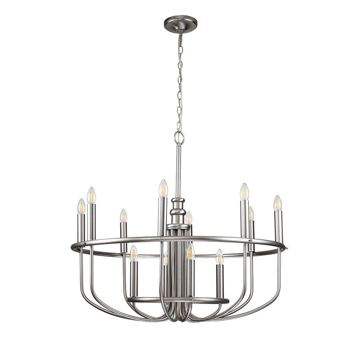 Kichler Capitol Kronleuchter Nickel – Detailansicht 5