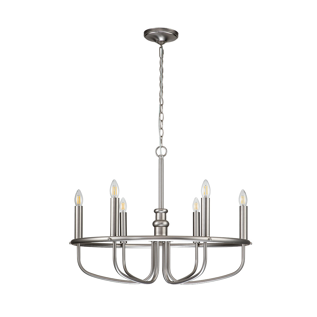 Kichler Capitol Kronleuchter Nickel – Detailansicht 5