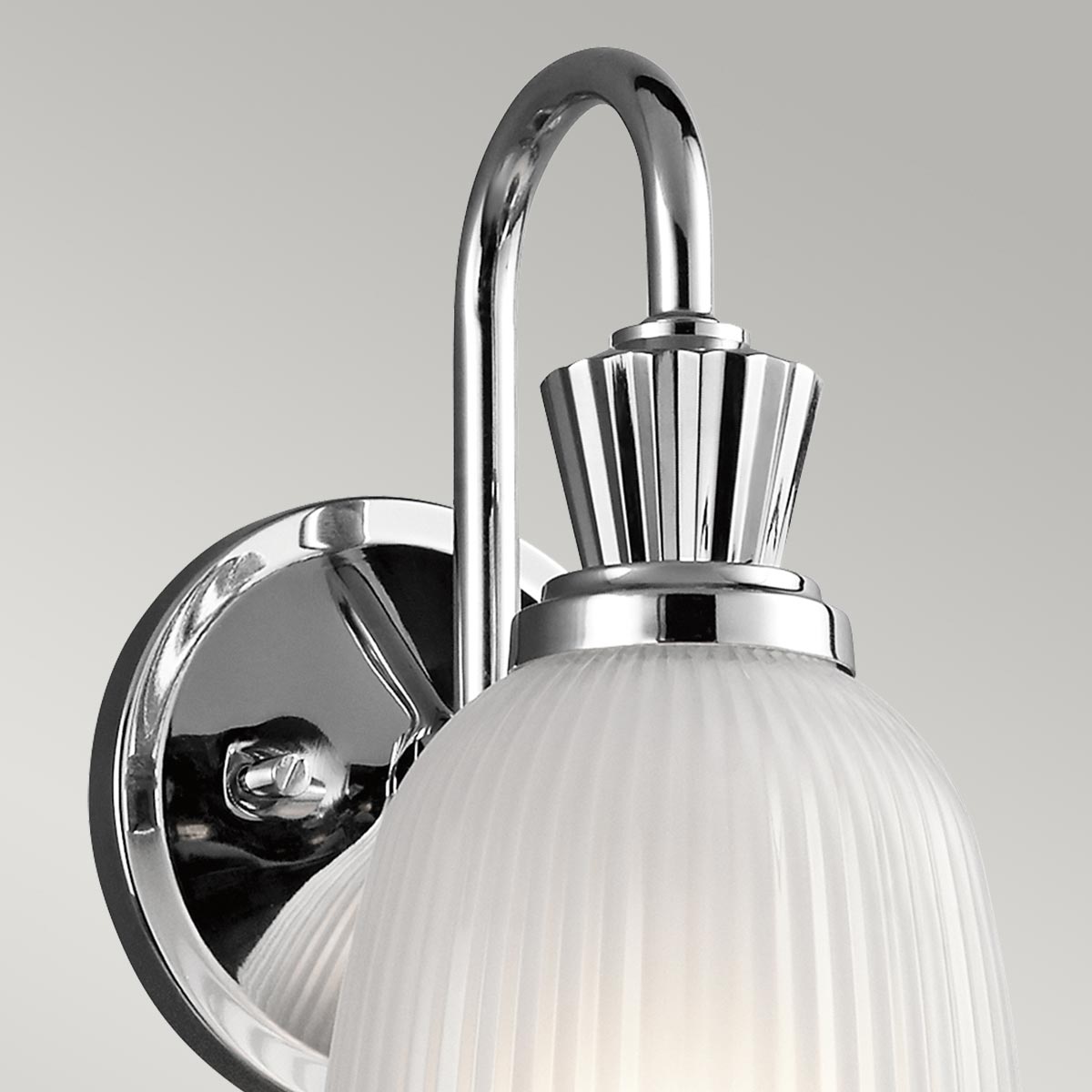 Kichler Cora Wandleuchte Chrom – Detailansicht