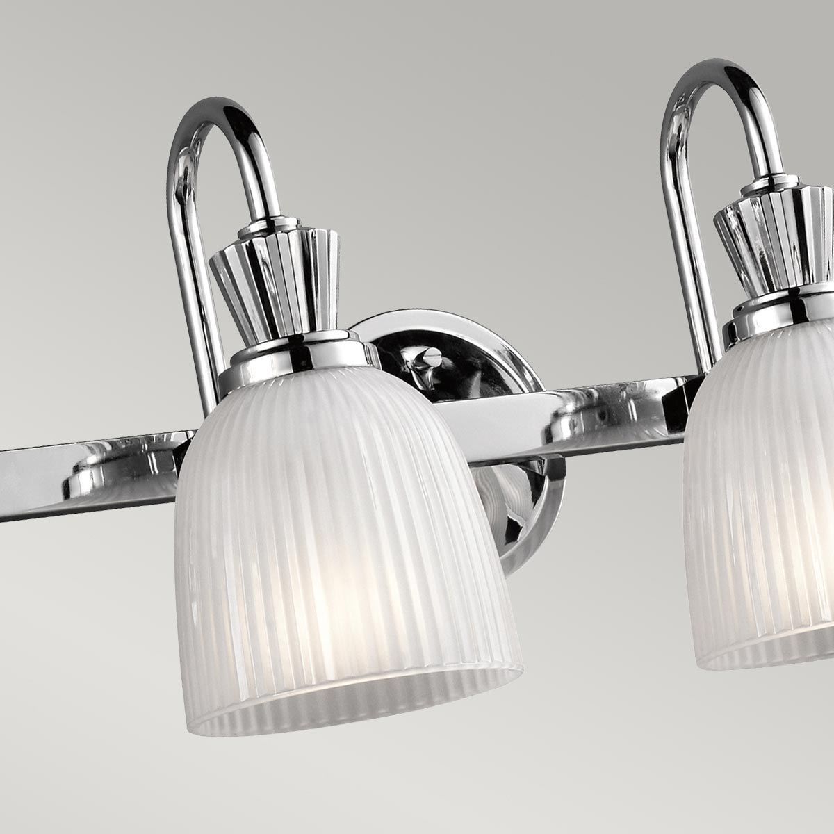 Kichler Cora Wandleuchte Chrom – Wohnambiente