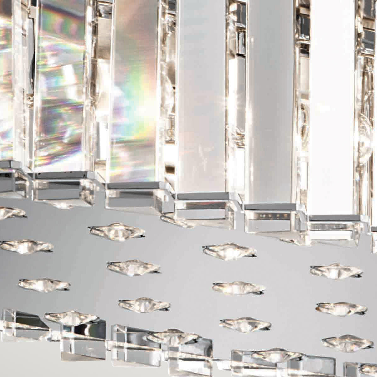 Kichler Crystal Pendelleuchte Chrom – Detailansicht 2
