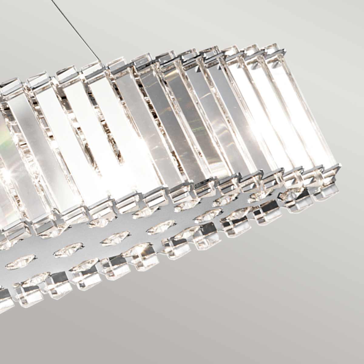 Kichler Crystal Kronleuchter Chrom – Detailansicht