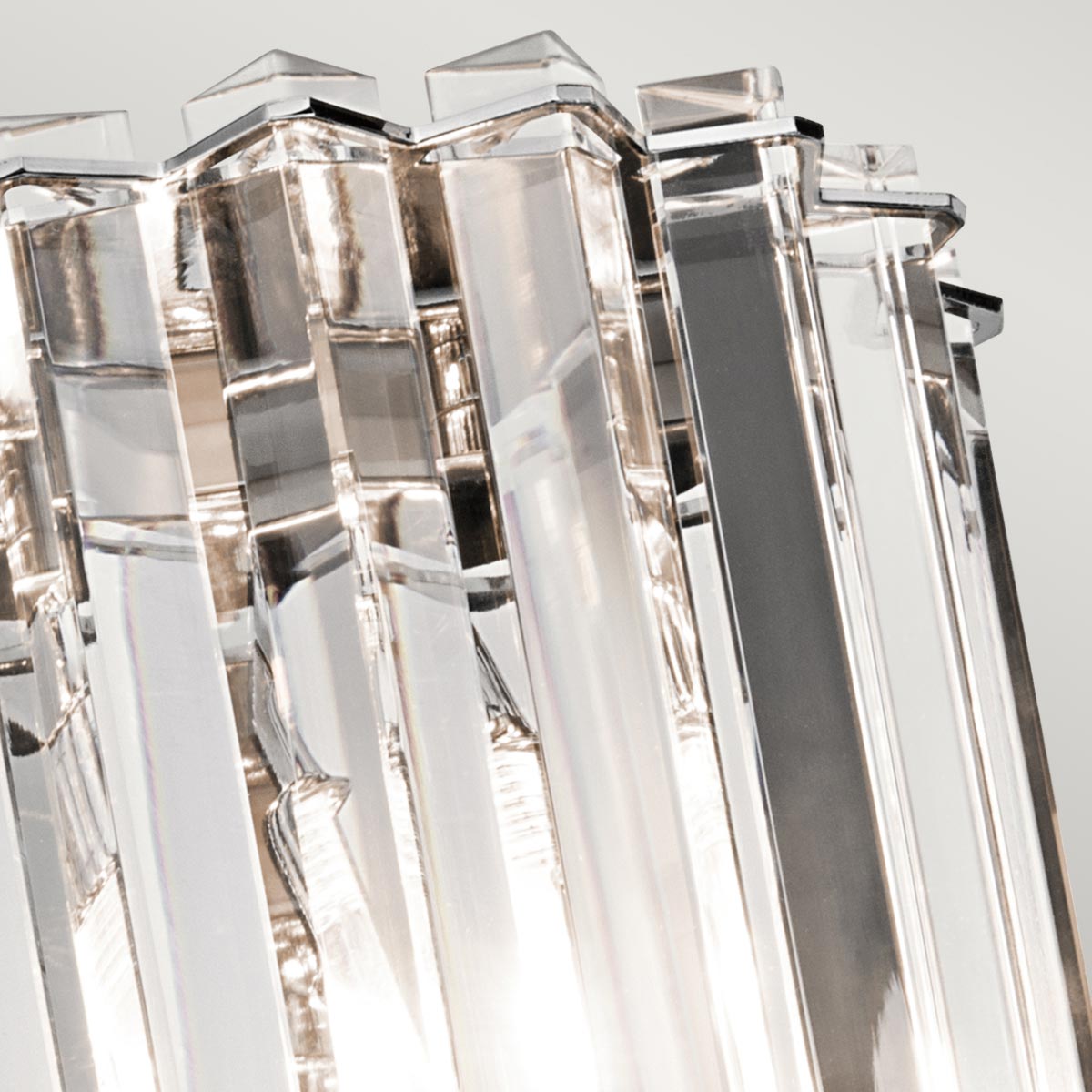 Kichler Crystal Wandleuchte Chrom – Detailansicht 2