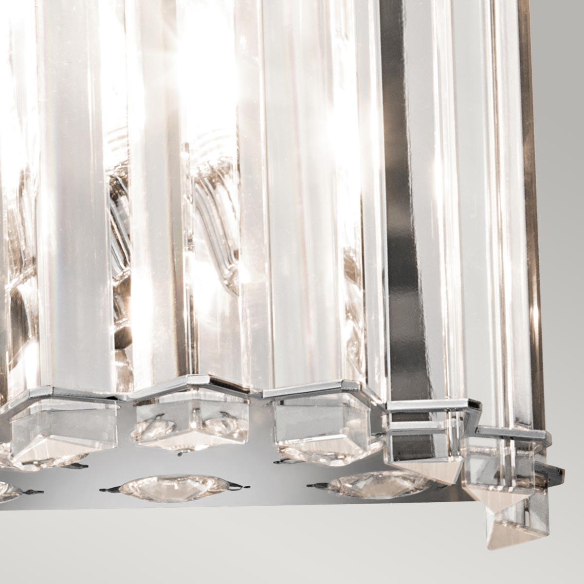 Kichler Crystal Wandleuchte Chrom – Detailansicht 3