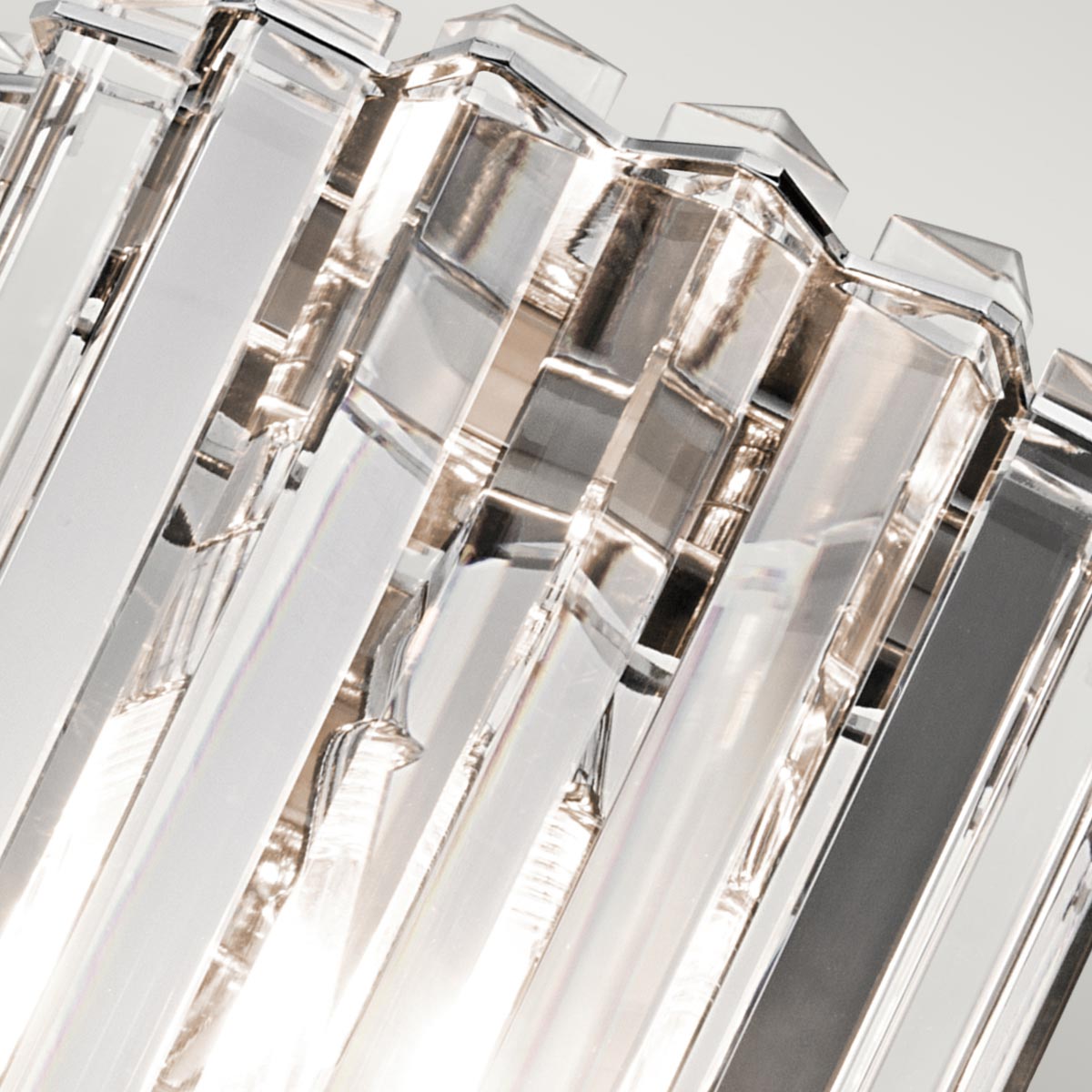 Kichler Crystal Wandleuchte Chrom – Detailansicht 4