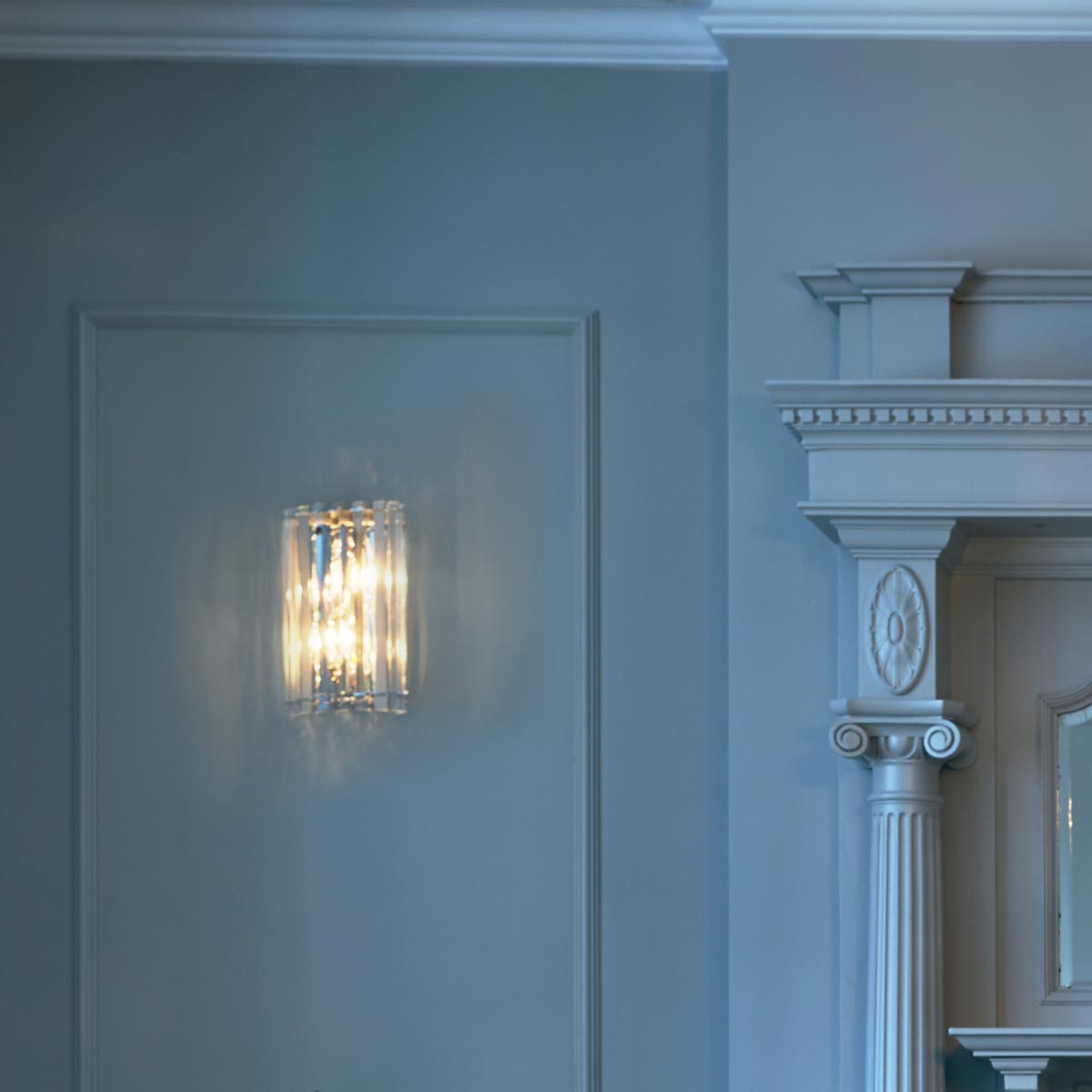 Kichler Crystal Wandleuchte Chrom – Detailansicht