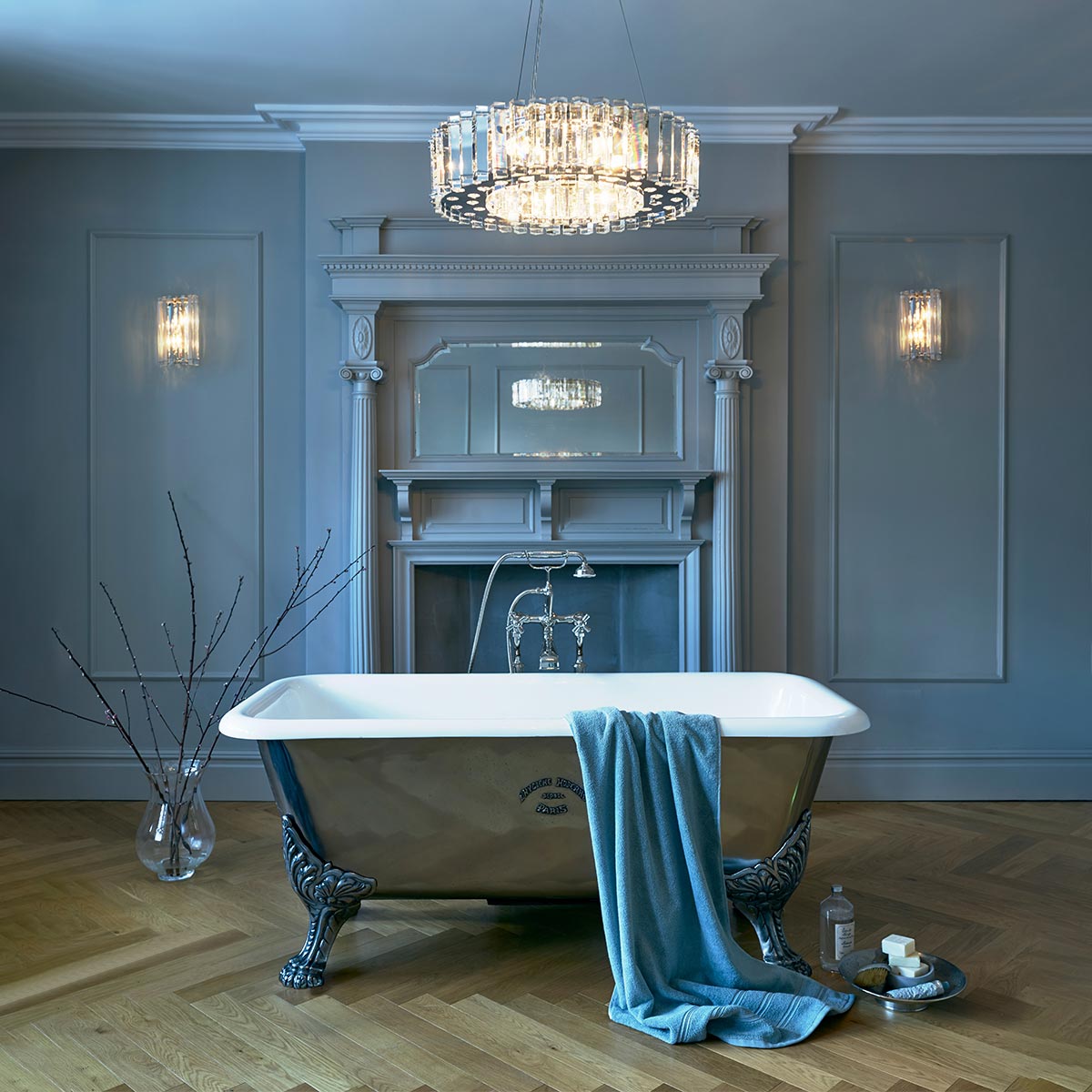 Kichler Crystal Wandleuchte Chrom – Detailansicht 5