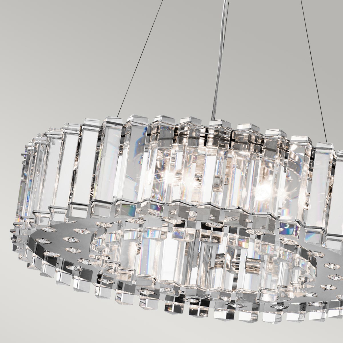 Kichler Crystal Kronleuchter Chrom – Detailansicht