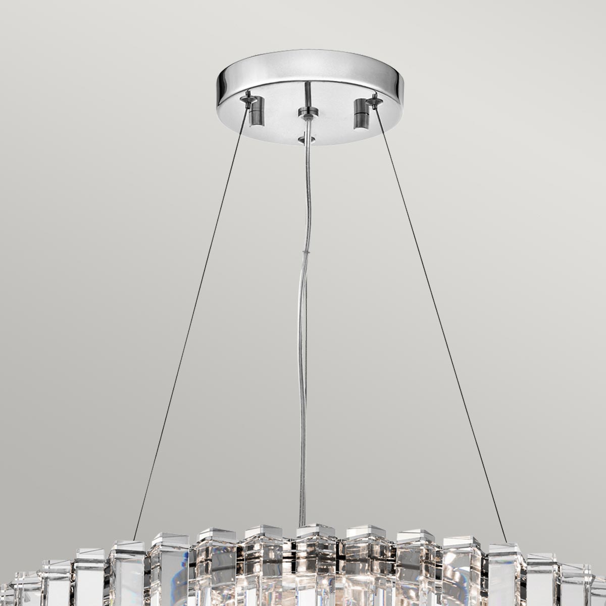 Kichler Crystal Kronleuchter Chrom – Detailansicht 2