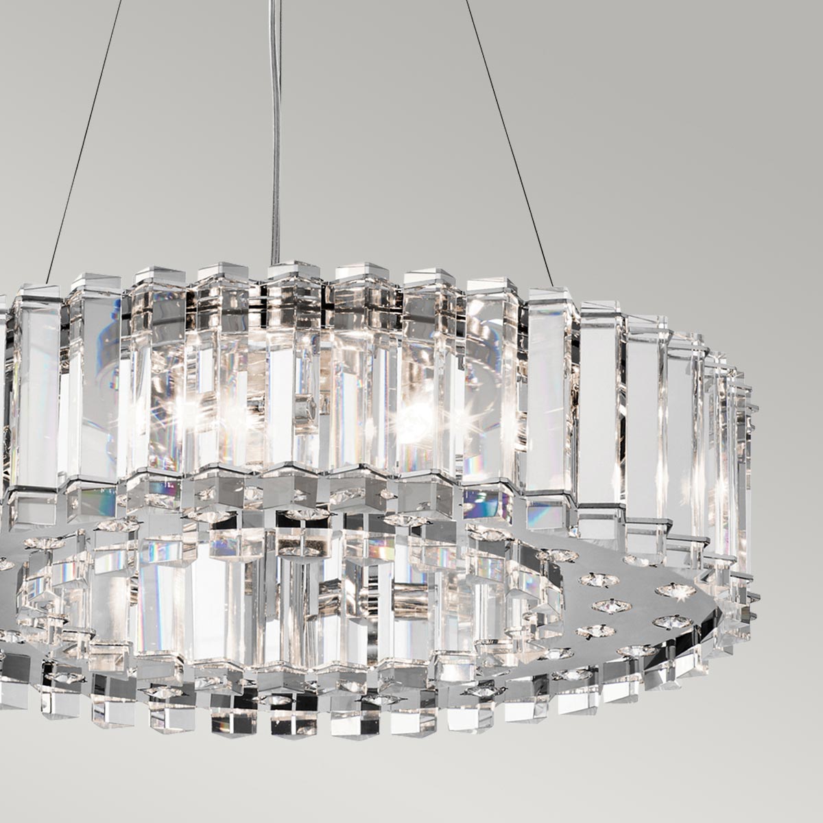 Kichler Crystal Kronleuchter Chrom – Detailansicht 3