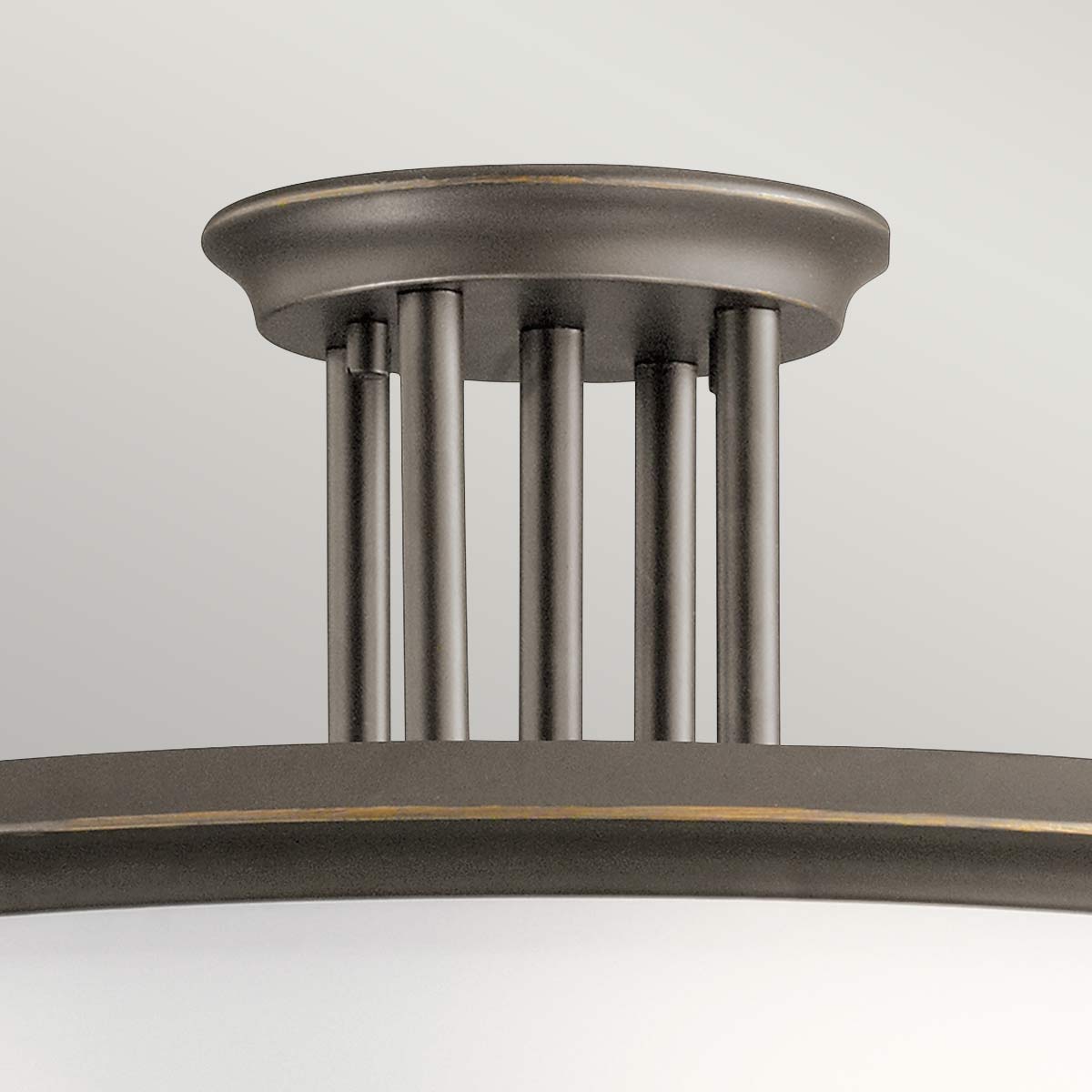 Kichler Dreyfus Deckenleuchte Bronze – Wohnambiente