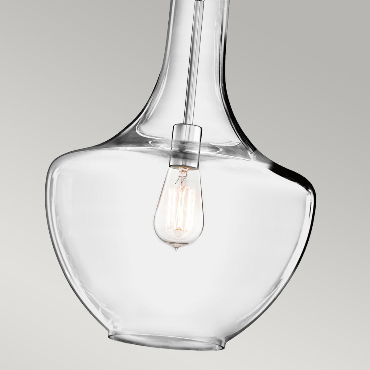 Kichler Everly Pendelleuchte Chrom – Detailansicht 2