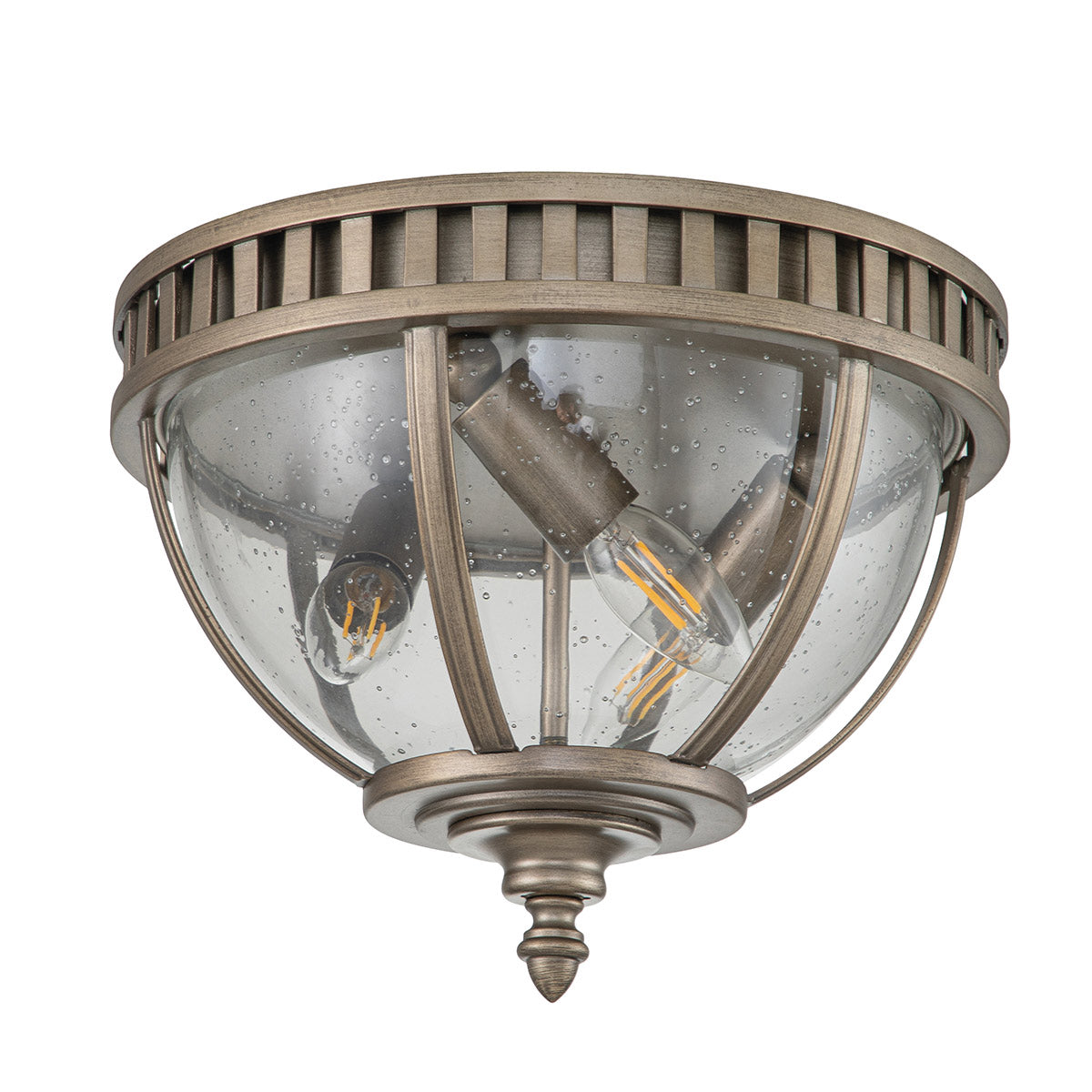 Kichler Halleron Deckenleuchte Bronze – Wohnambiente