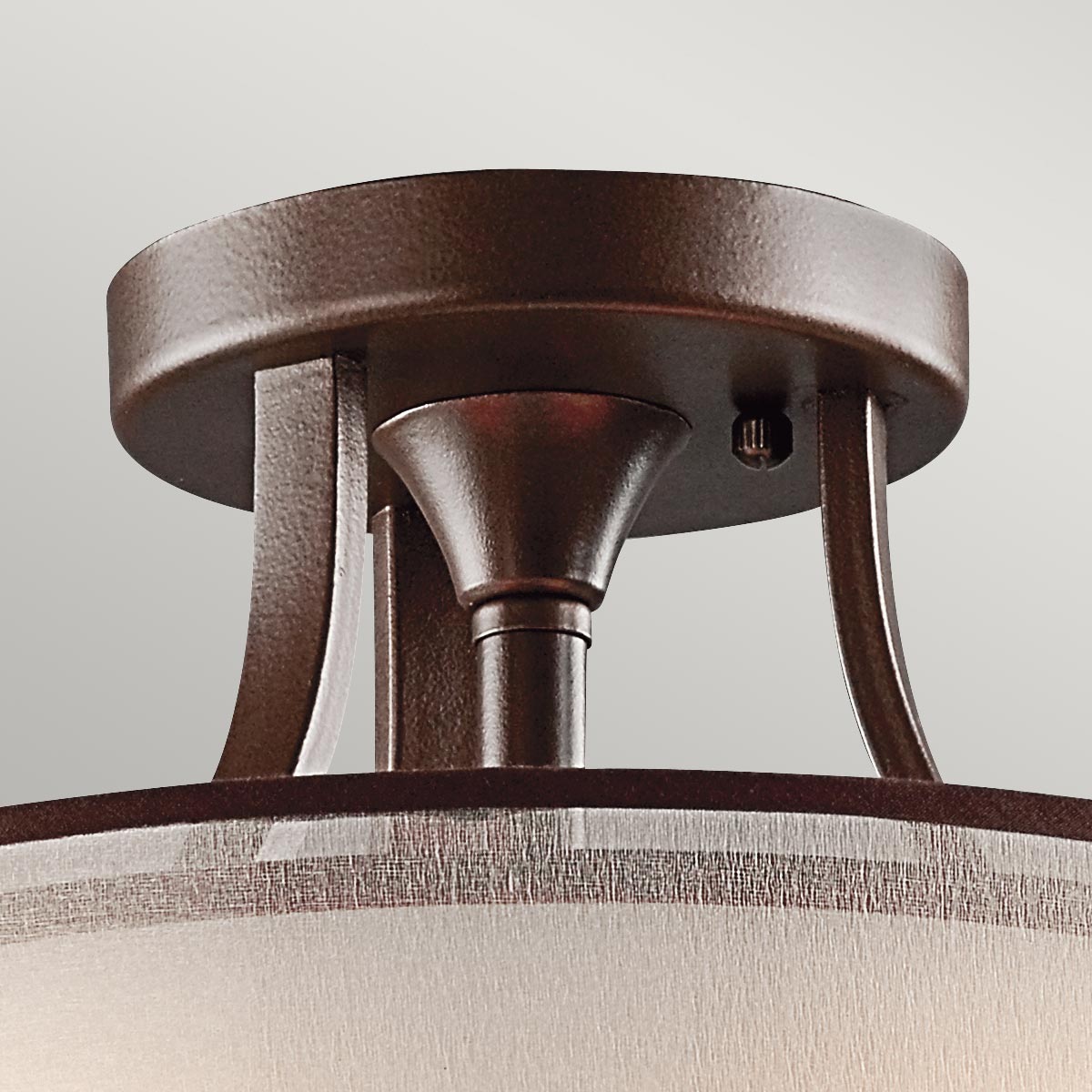 Kichler Lacey Deckenleuchte Bronze – Wohnambiente