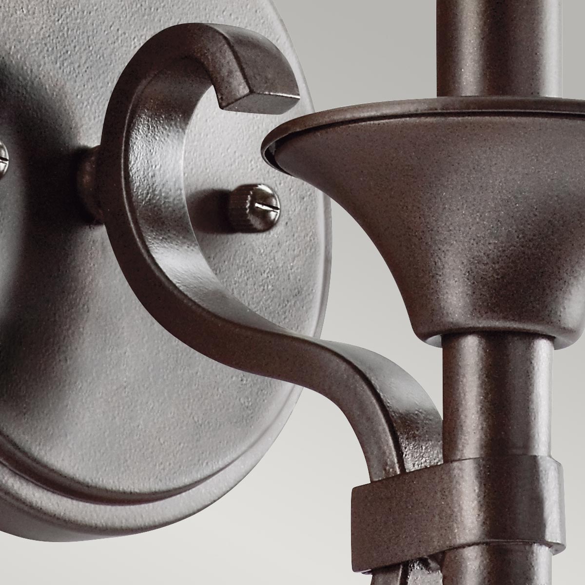 Kichler Lacey Wandleuchte Bronze – Wohnambiente