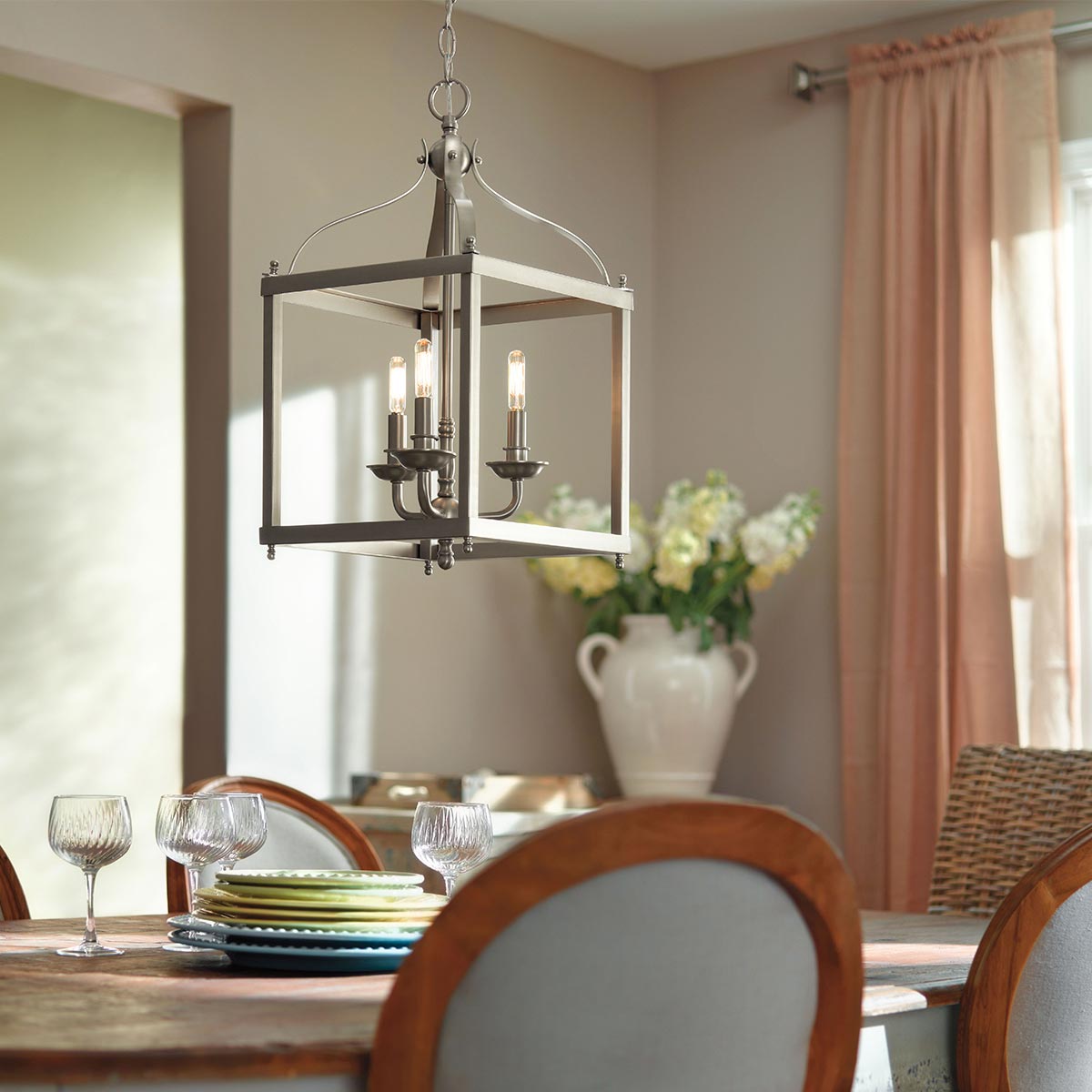 Kichler Larkin Pendelleuchte Nickel – Detailansicht 3