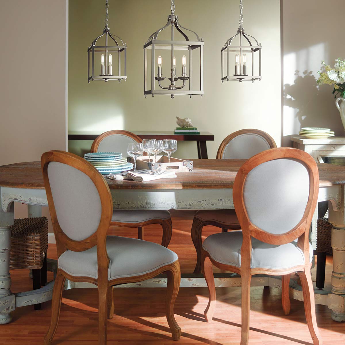 Kichler Larkin Pendelleuchte Nickel – Detailansicht 5