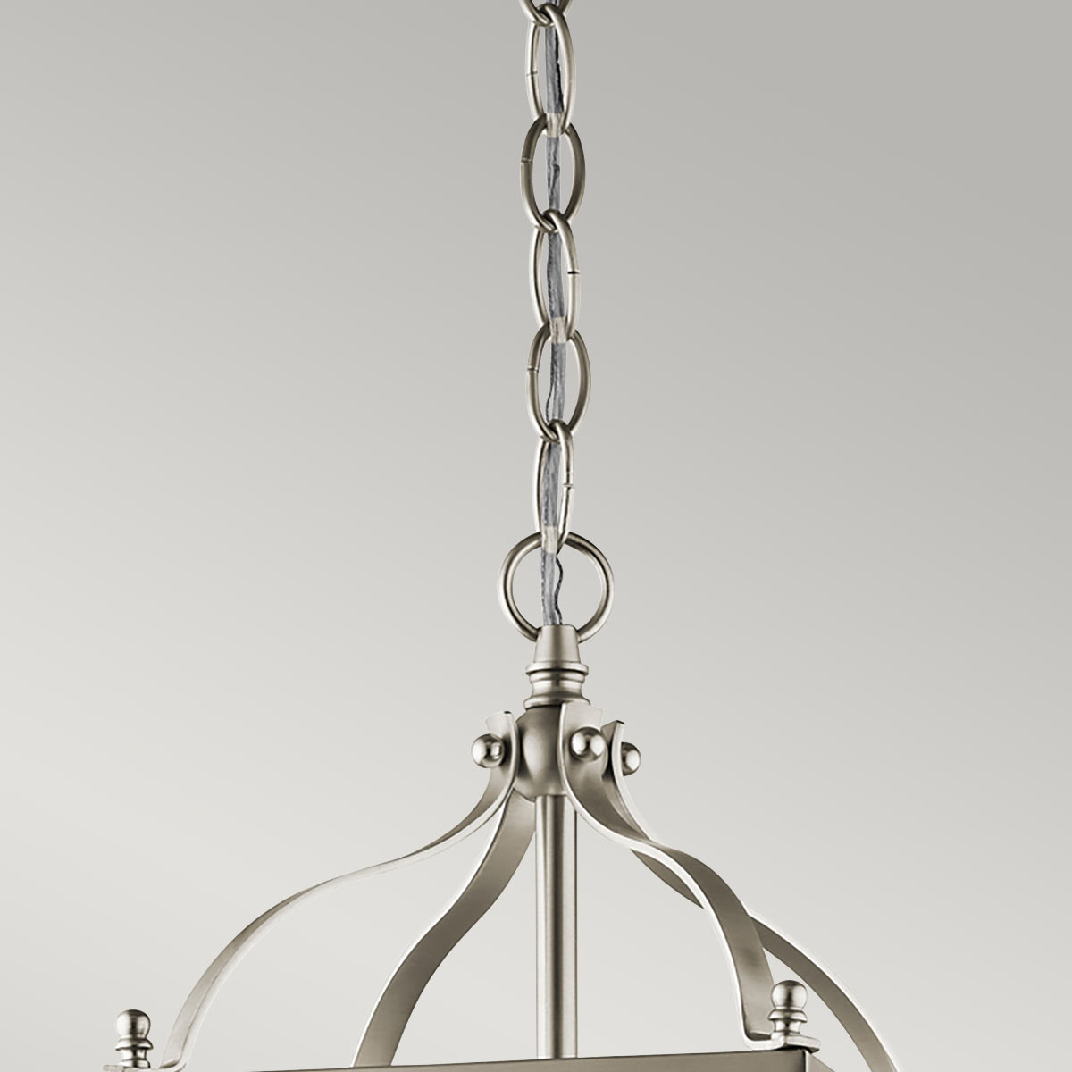 Kichler Larkin Pendelleuchte Nickel – Wohnambiente