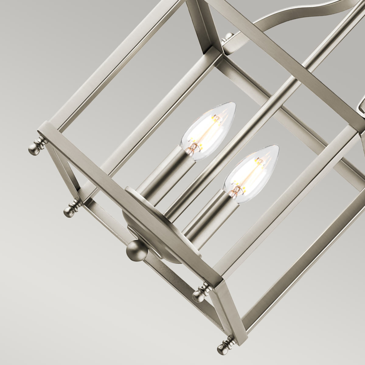 Kichler Larkin Pendelleuchte Nickel – Detailansicht