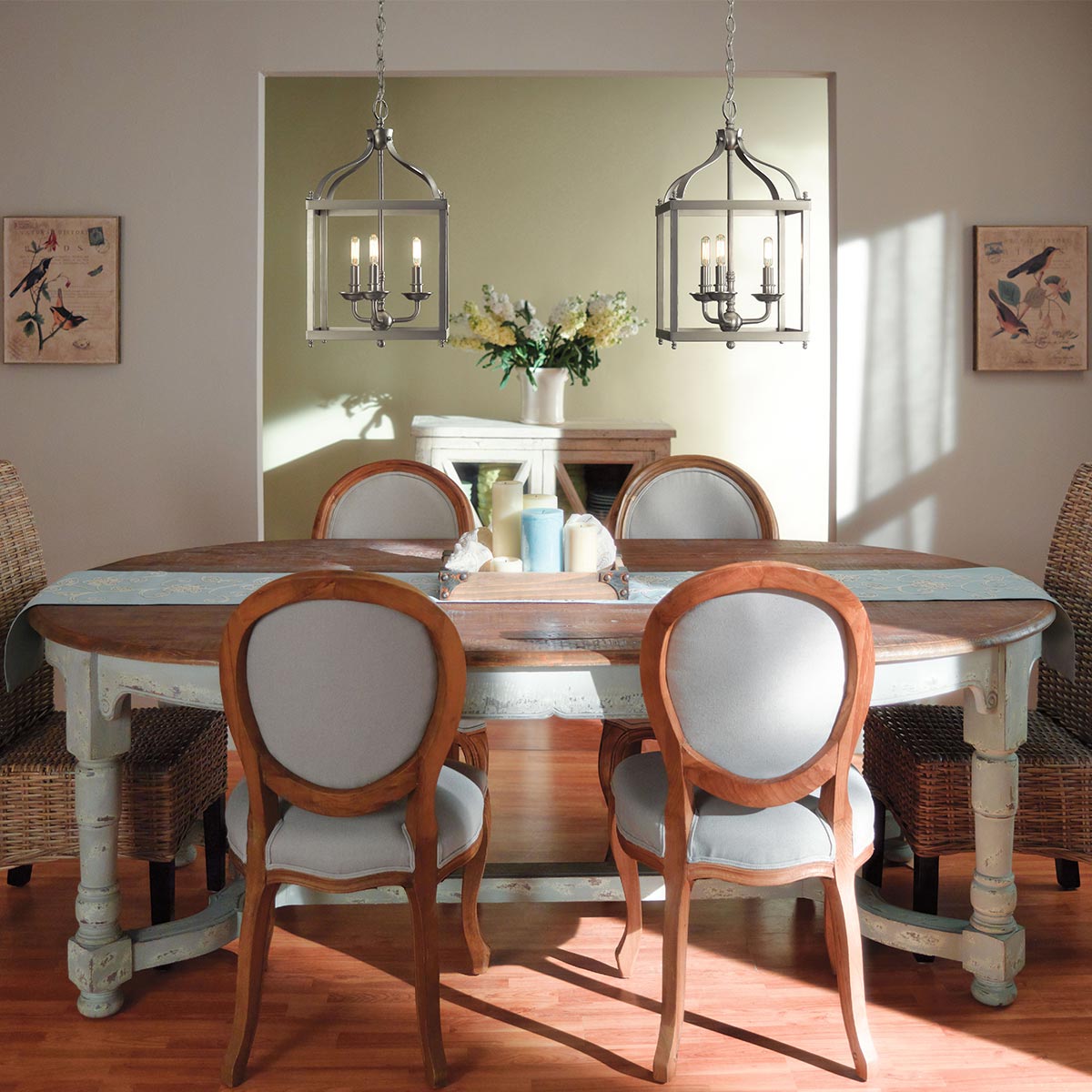 Kichler Larkin Pendelleuchte Nickel – Detailansicht 3