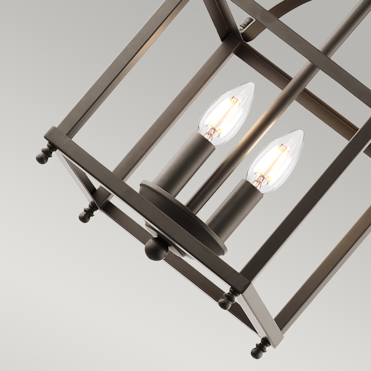 Kichler Larkin Pendelleuchte Bronze – Detailansicht