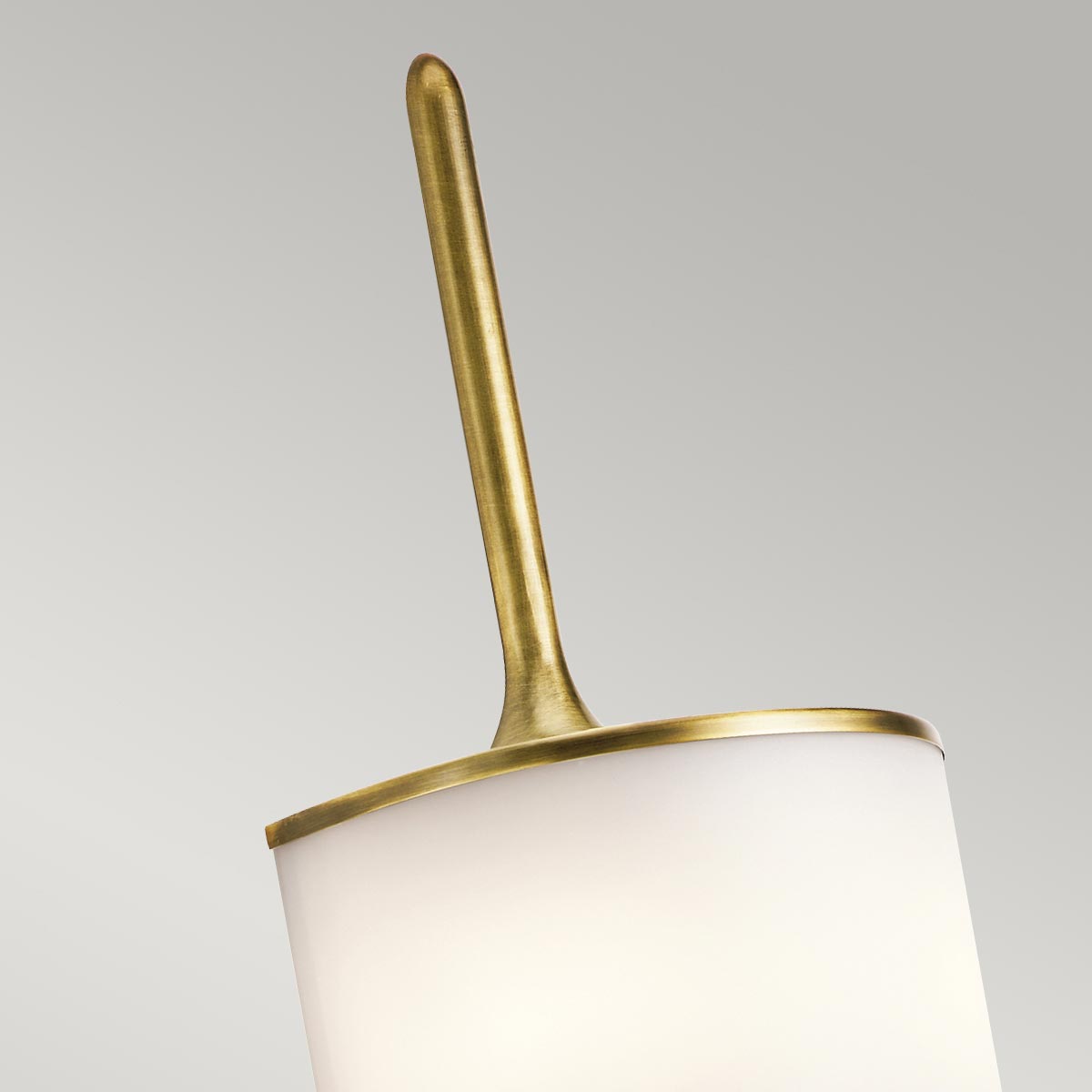Kichler Mona Wandleuchte Messing – Wohnambiente