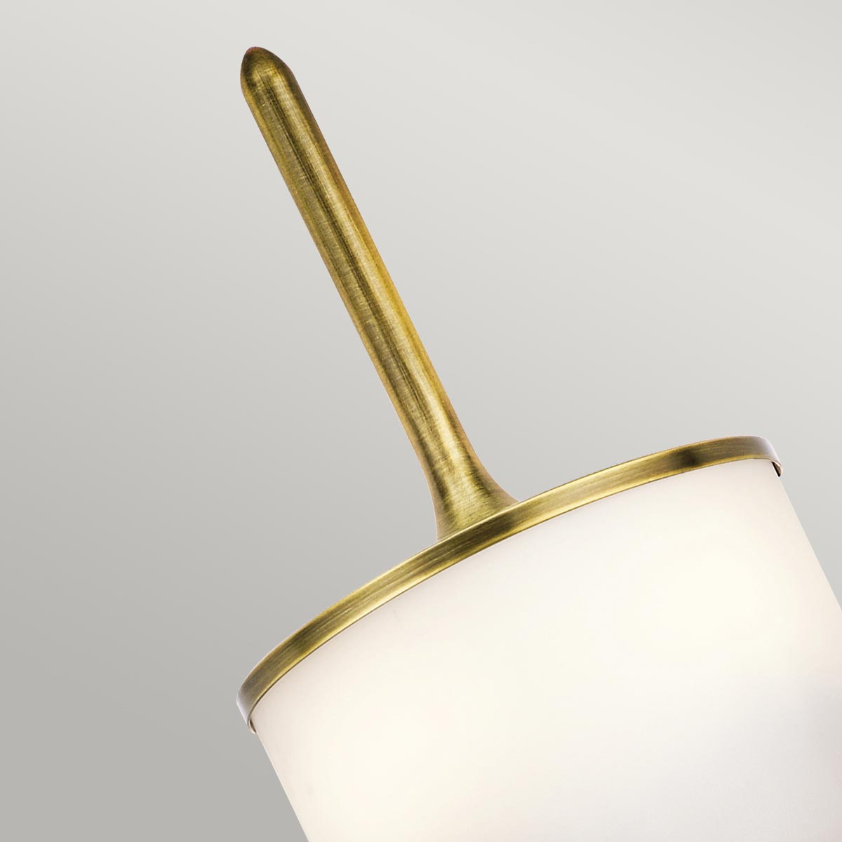 Kichler Mona Wandleuchte Messing – Detailansicht