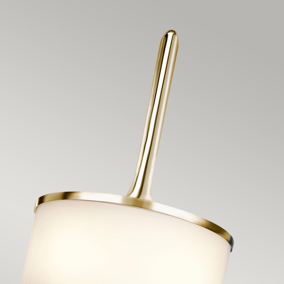 Kichler Mona Wandleuchte Messing – Detailansicht