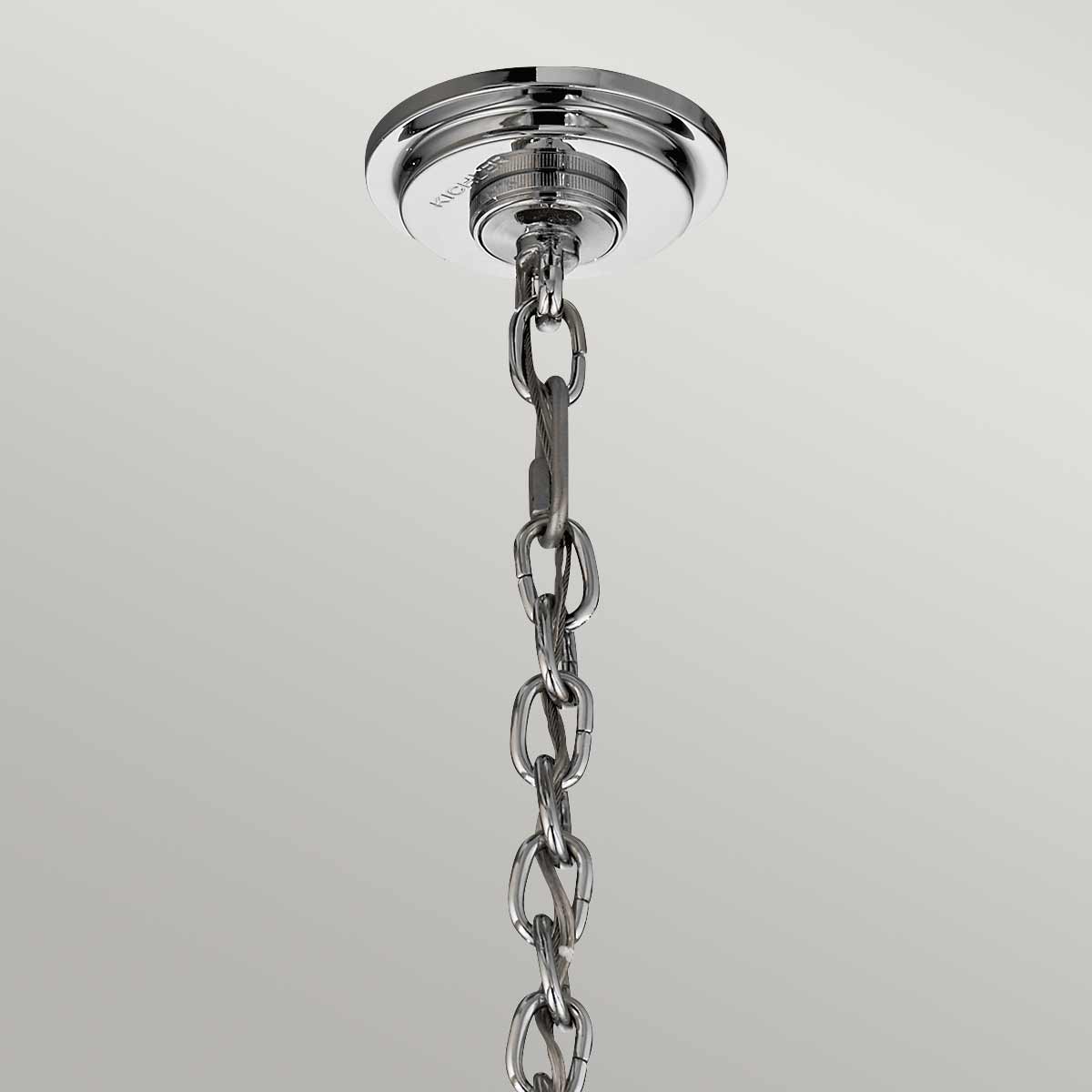 Kichler Piper Kronleuchter Chrom – Wohnambiente