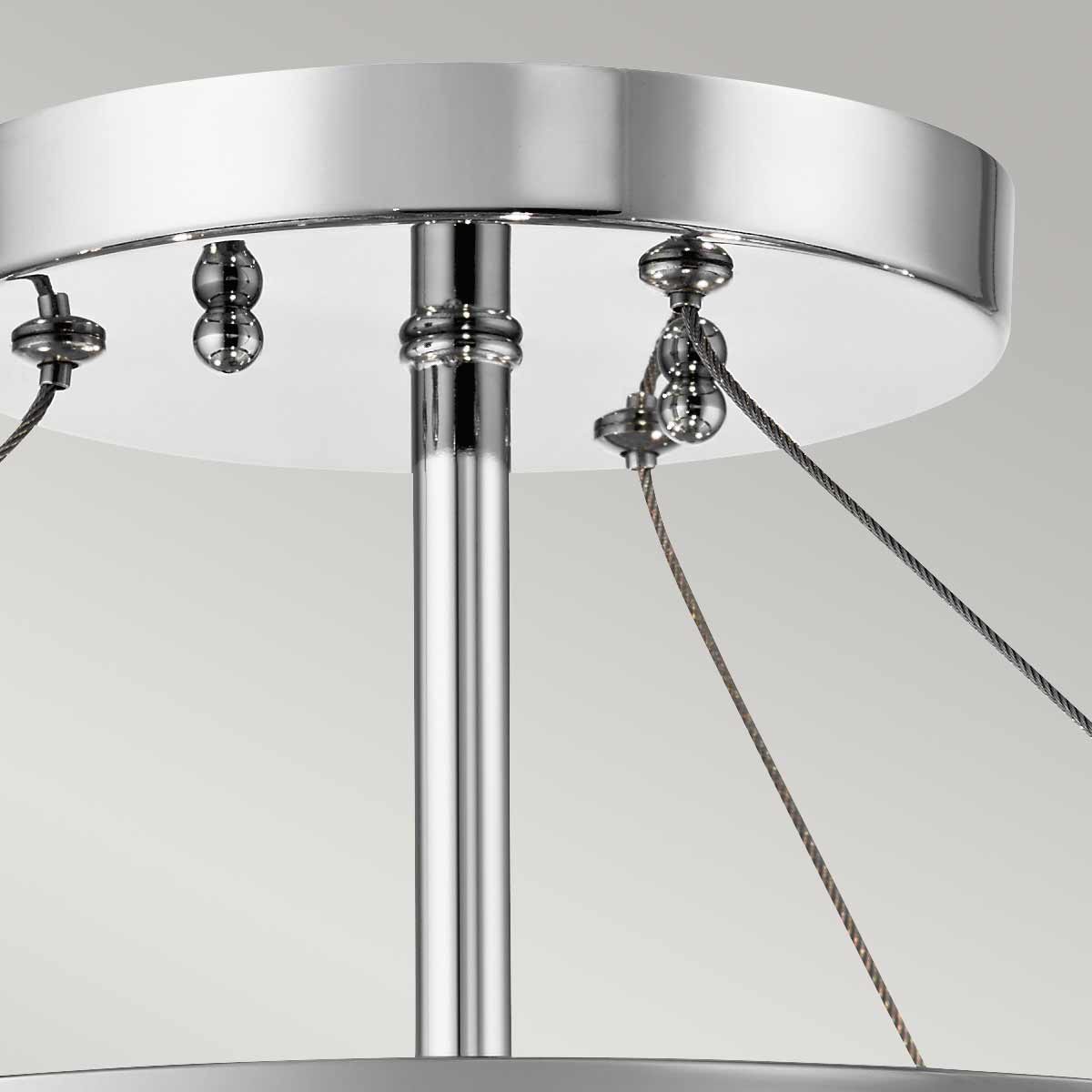 Kichler Piper Deckenleuchte Chrom – Wohnambiente