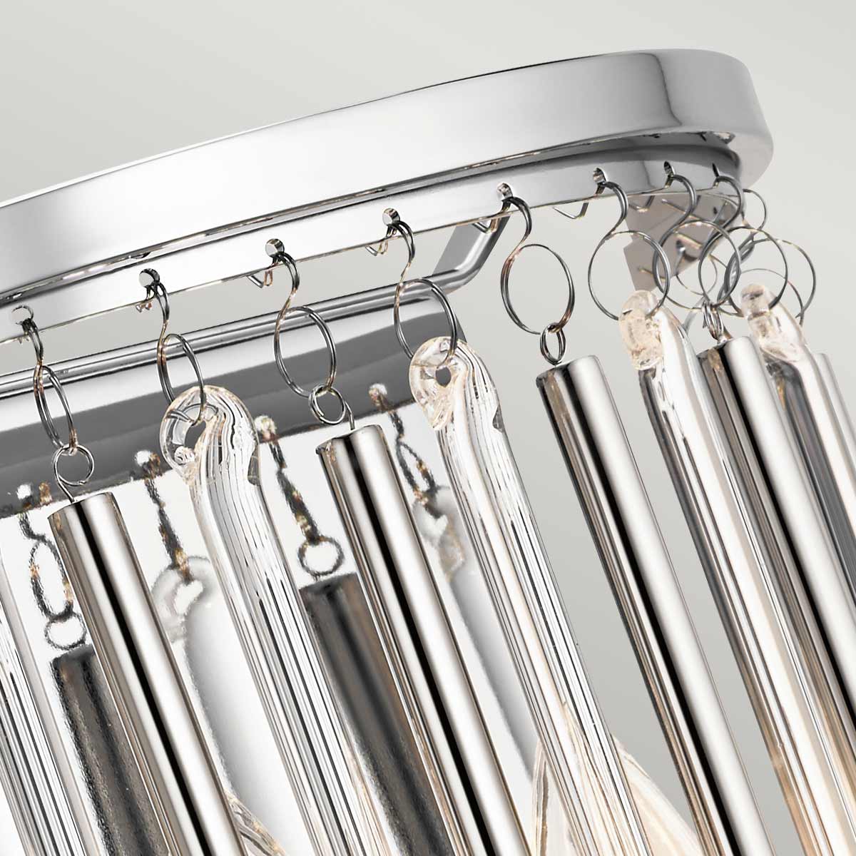 Kichler Piper Wandleuchte Chrom – Wohnambiente