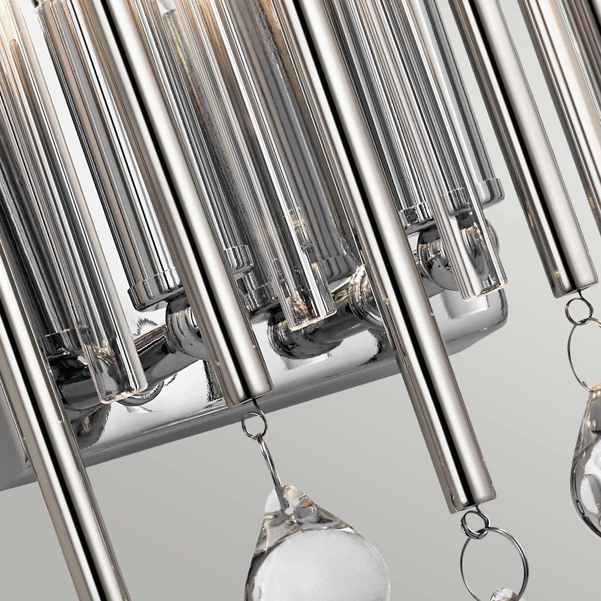 Kichler Piper Wandleuchte Chrom – Detailansicht