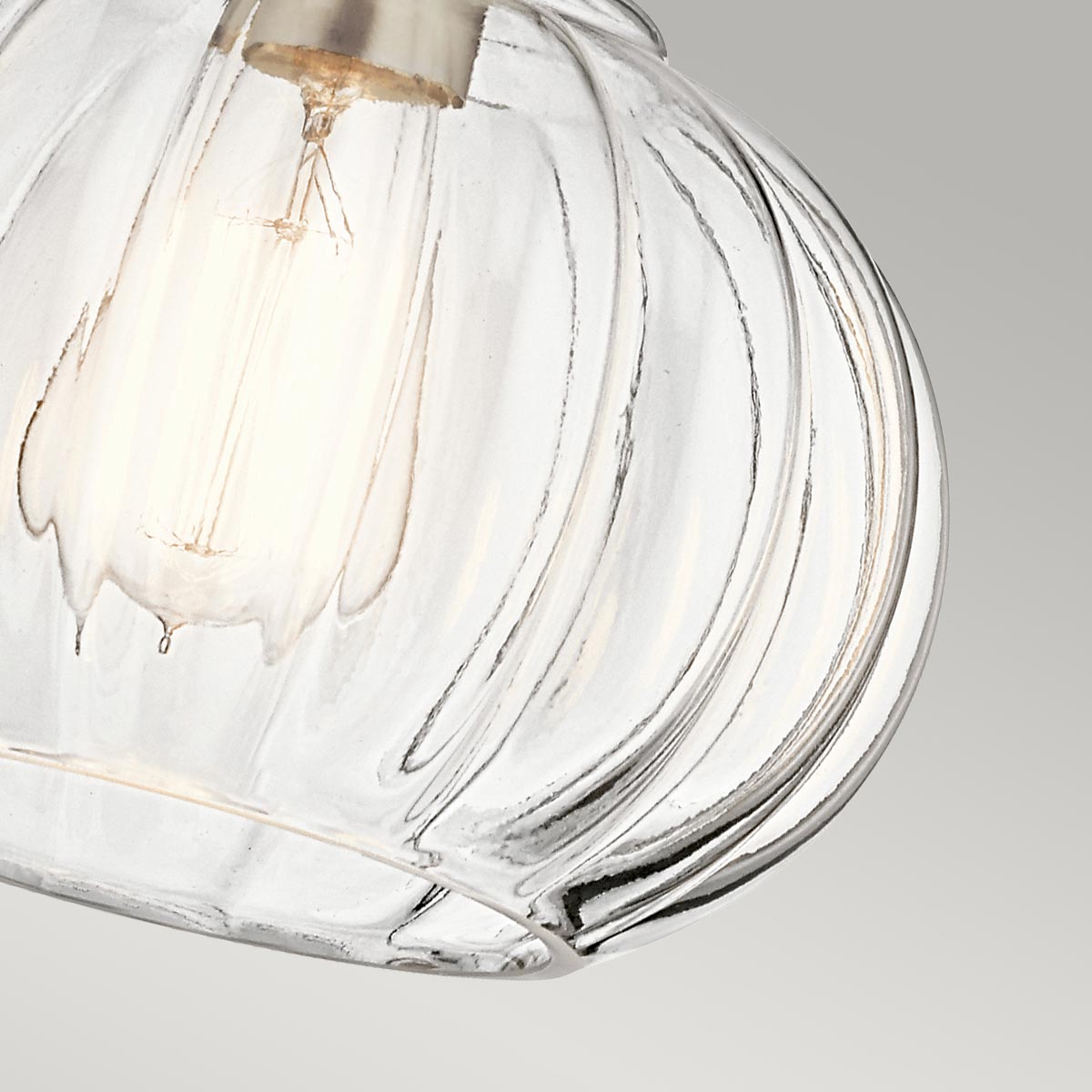 Kichler Riviera Pendelleuchte Nickel – Detailansicht 2