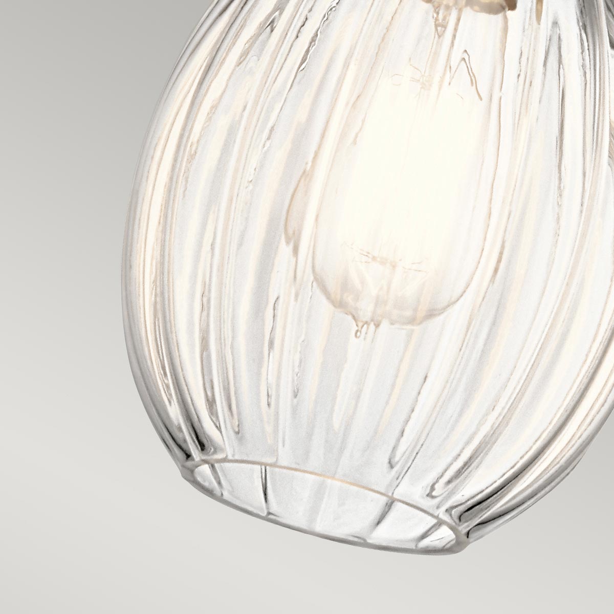 Kichler Riviera Pendelleuchte Nickel – Detailansicht 2