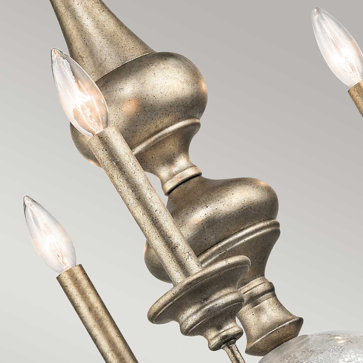 Kichler Rosalie Kronleuchter Gold – Detailansicht
