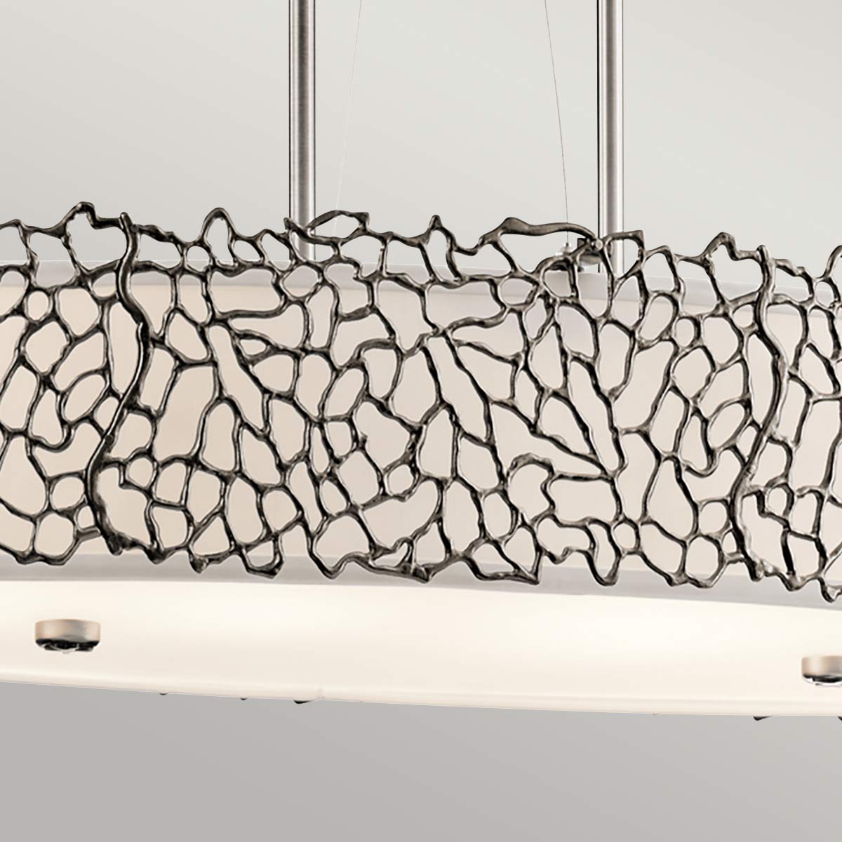 Kichler Silver Pendelleuchte Zinn – Detailansicht