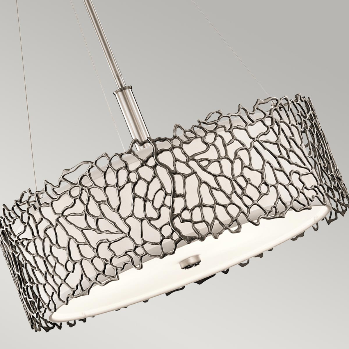 Kichler Silver Pendelleuchte Zinn – Detailansicht 2