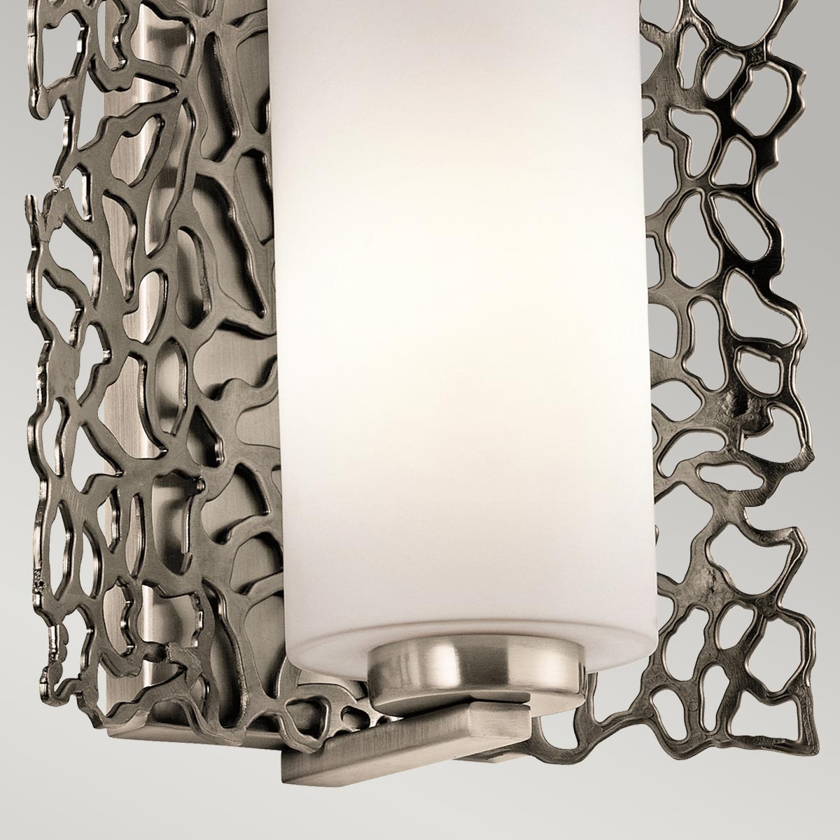 Kichler Silver Wandleuchte Zinn – Detailansicht