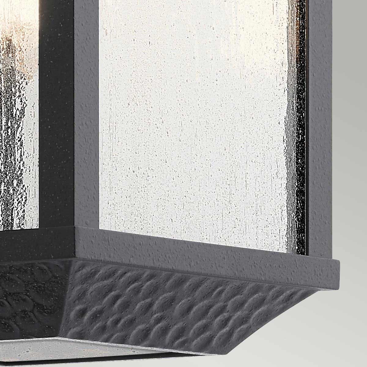 Kichler Springfield Außenleuchte Schwarz – Detailansicht 3