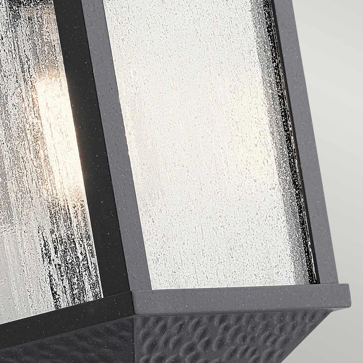 Kichler Springfield Außenleuchte Schwarz – Detailansicht 3