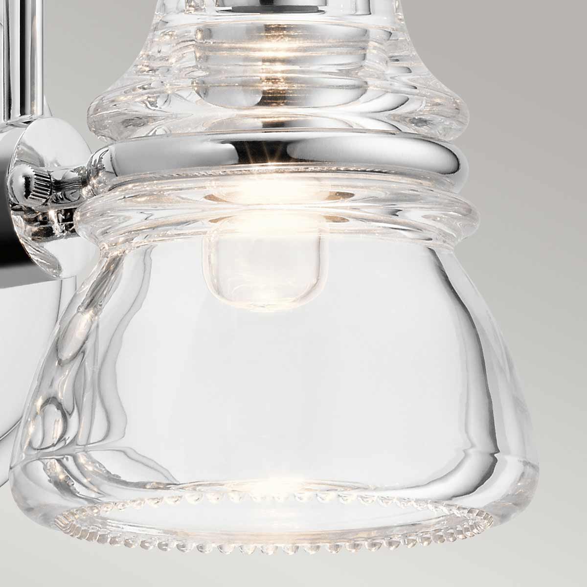 Kichler Talland Wandleuchte Chrom – Wohnambiente