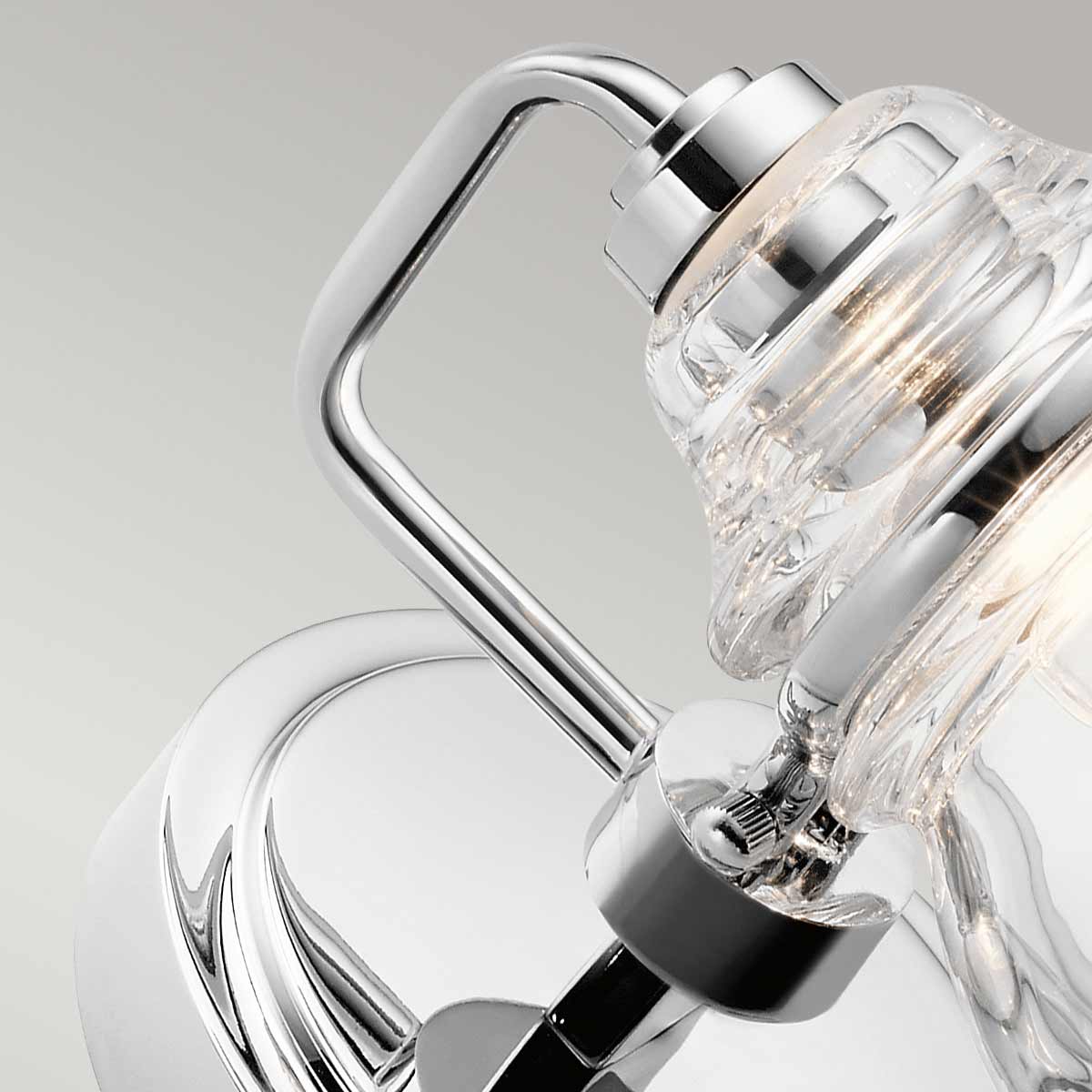 Kichler Talland Wandleuchte Chrom – Detailansicht