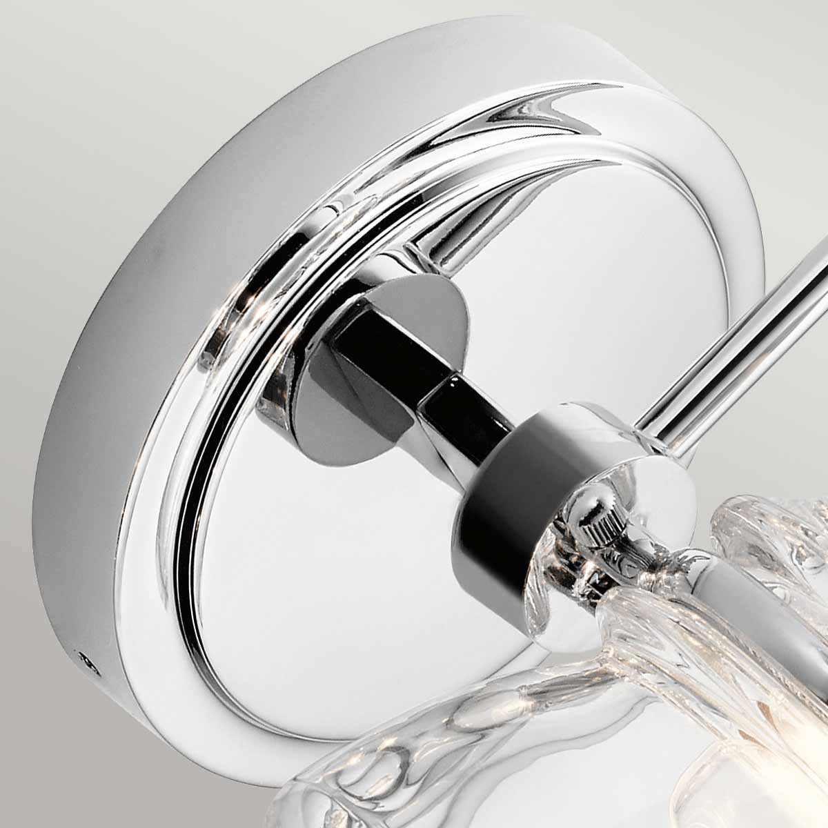Kichler Talland Wandleuchte Chrom – Detailansicht 2