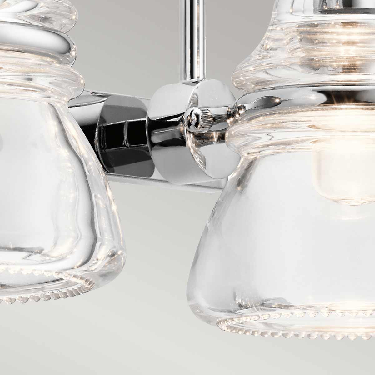 Kichler Talland Wandleuchte Chrom – Wohnambiente