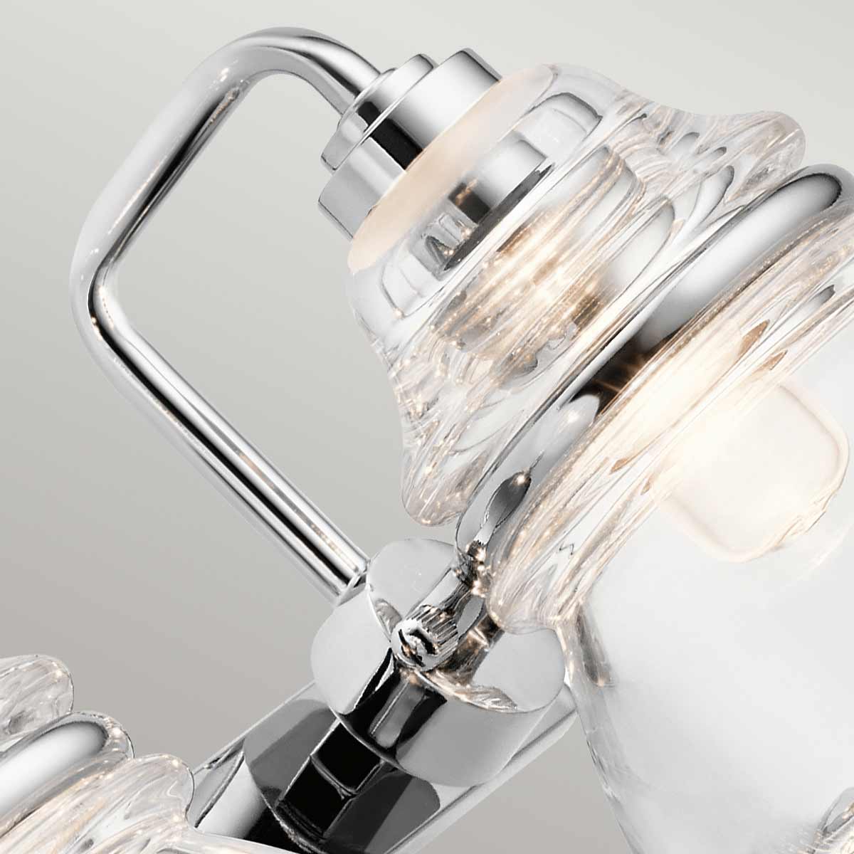 Kichler Talland Wandleuchte Chrom – Detailansicht
