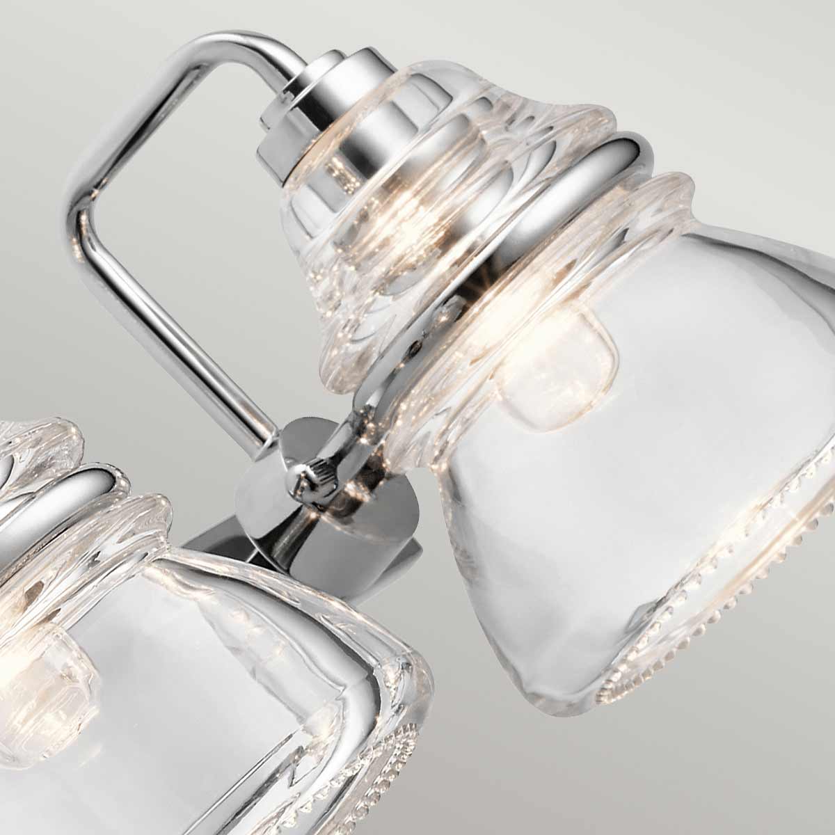 Kichler Talland Wandleuchte Chrom – Detailansicht 2